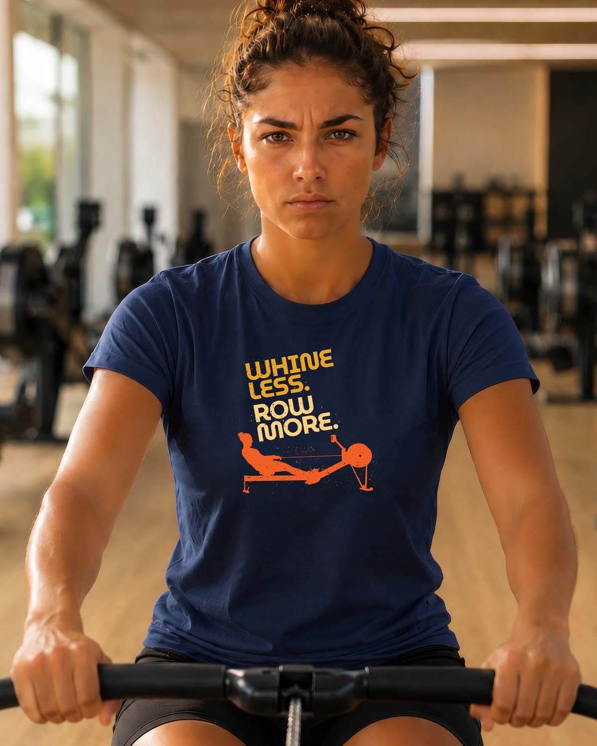Whine Less. Row More. | Premium Rowing Tee - RR