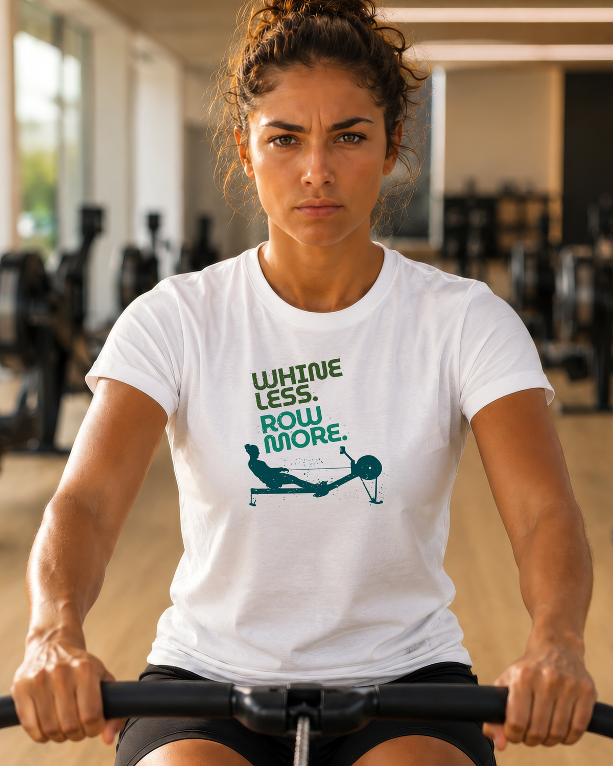 Whine Less. Row More. | Premium Rowing Tee - RR