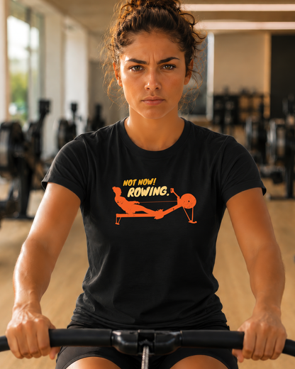 Not Now. I'm Rowing. | Premium Rowing Tee - RR