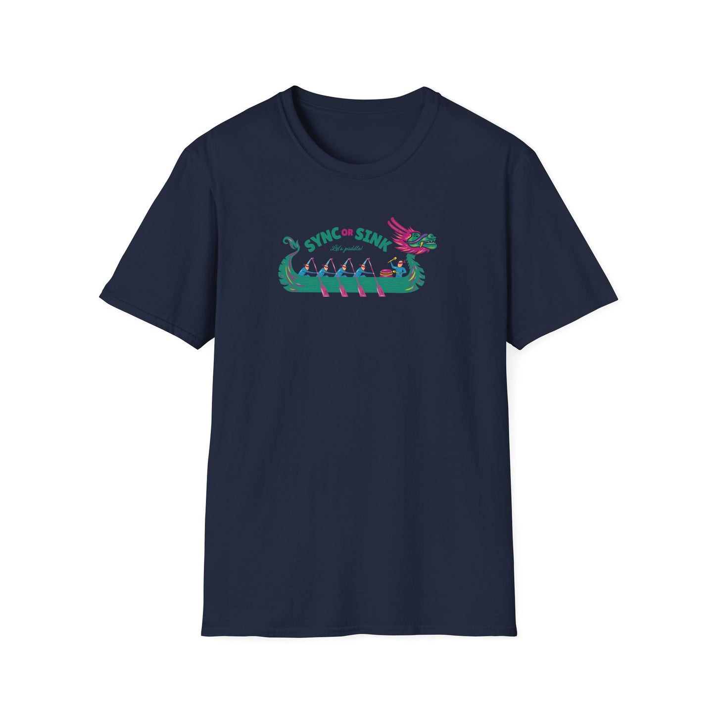 Sync or Sink | Dragon Boat Shirt | Premium Paddling Tee