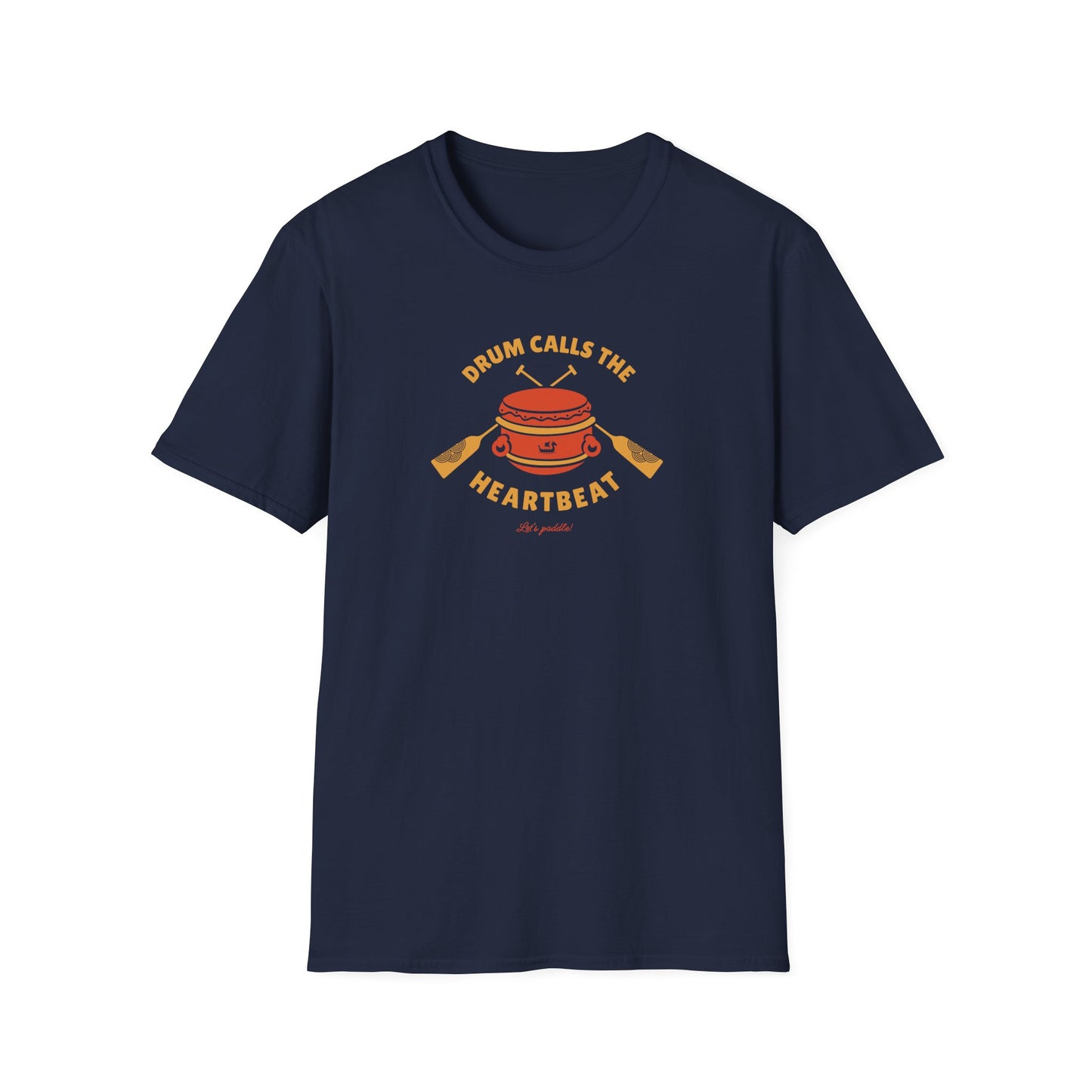 Drum Calls the Heartbeat | Crew Rhythm Edition | Premium Paddling Tee