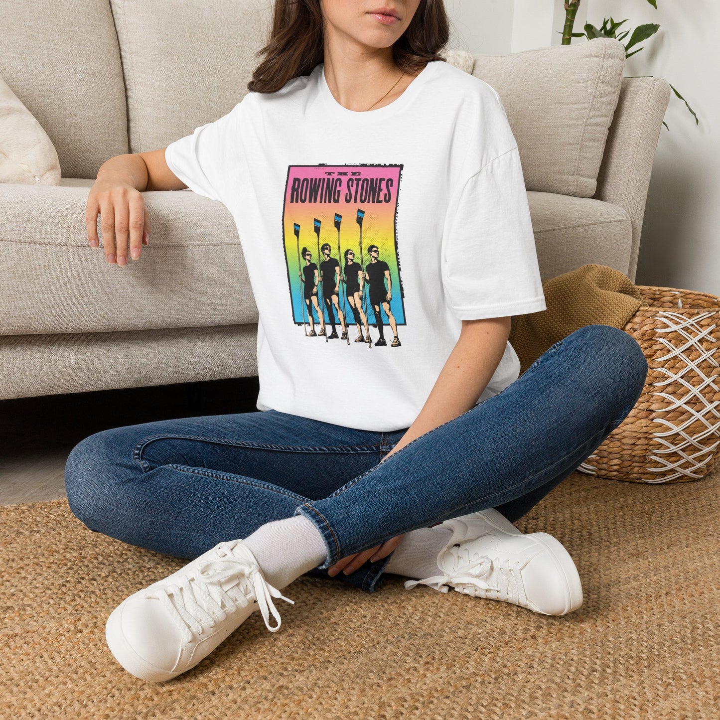 The Rowing Stones | Premium Rowing Tee