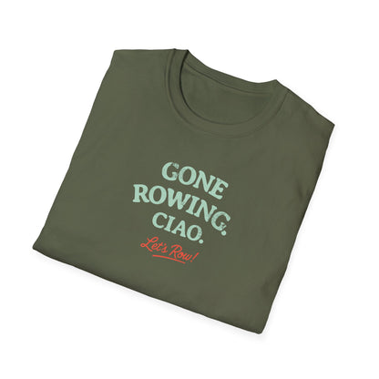 Gone Rowing. Ciao. | Premium Rowing Tee