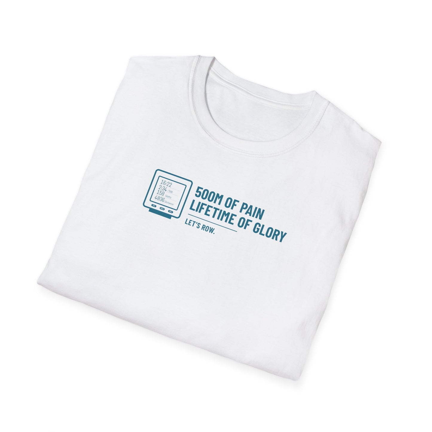 500M of Pain — Split Screen Edition | Premium Rowing Tee