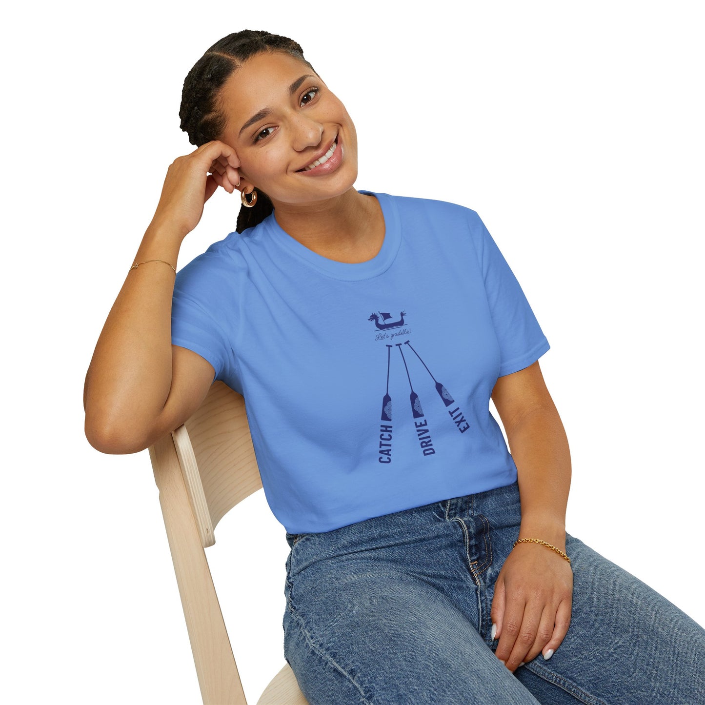 Catch Drive Exit Dragon Boat T-Shirt | Premium Paddling Tee