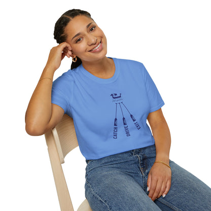 Catch Drive Exit Dragon Boat T-Shirt | Premium Paddling Tee