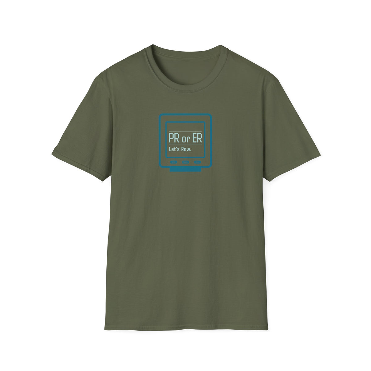 PR or ER — Classic Monitor Edition | Premium Rowing Tee - RR