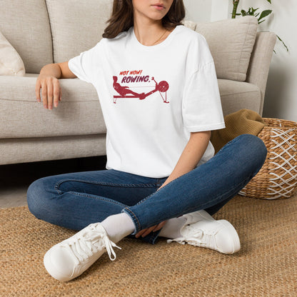 Not Now. I'm Rowing. | Premium Rowing Tee - RR