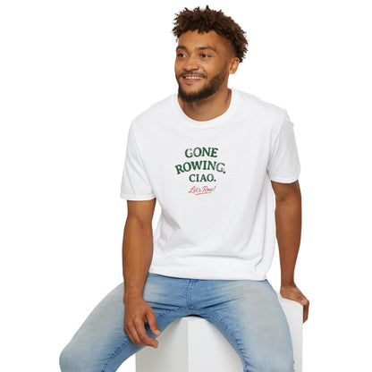 Gone Rowing. Ciao. | Premium Rowing Tee