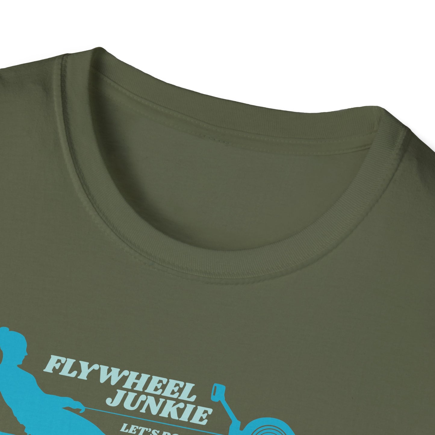 Flywheel Junkie — Premium Rowing Tee
