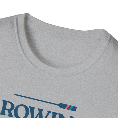 Rowing Gets You Wet — Stripe Oar Edition | Premium Rowing Tee