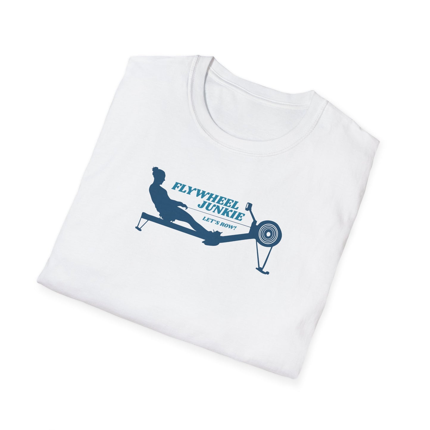 Flywheel Junkie — Premium Rowing Tee