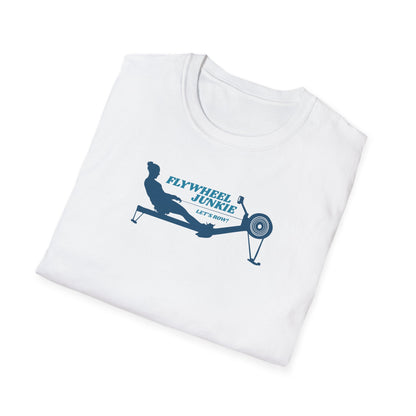 Flywheel Junkie — Premium Rowing Tee