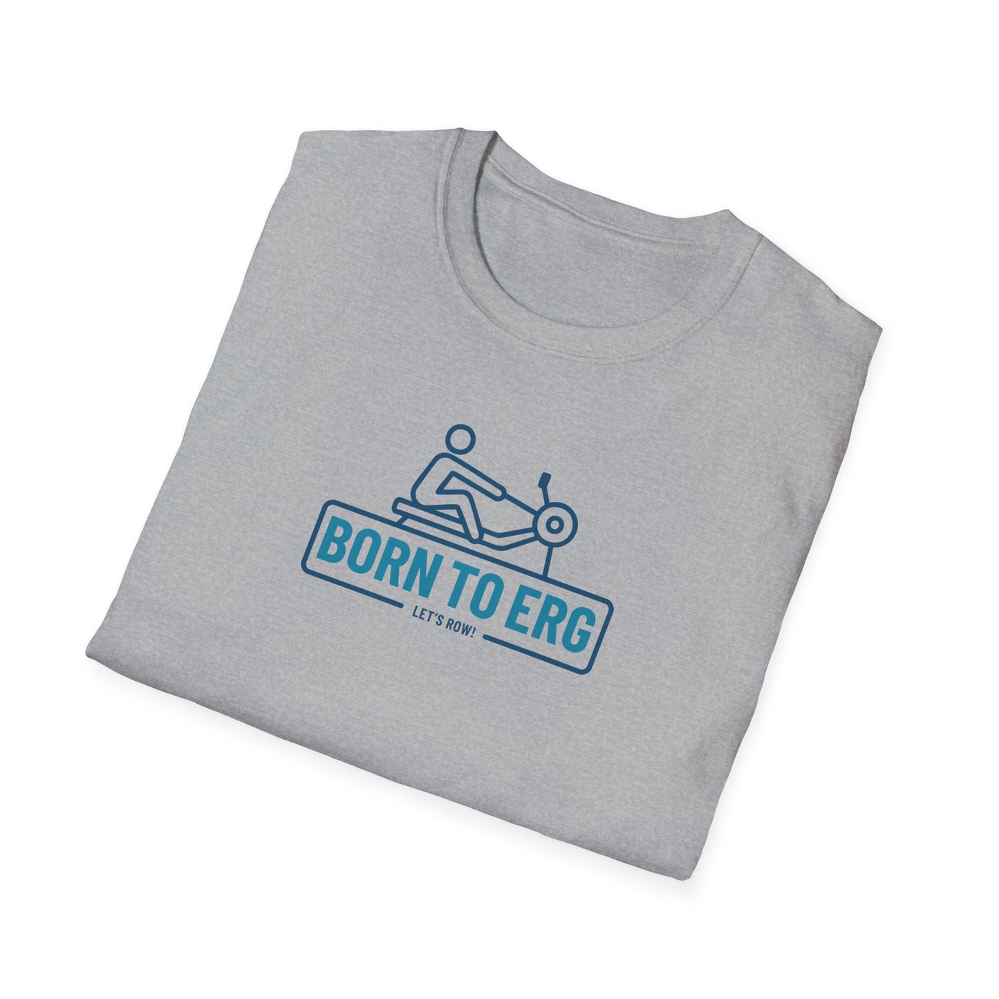 Born to Erg — Minimal Icon Edition | Premium Rowing Tee