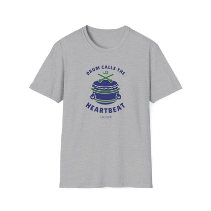 Drum Calls the Heartbeat Dragon Boat T-Shirt | Premium Paddling Tee