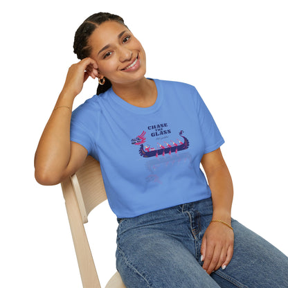 Chase the Glass Dragon Boat T-Shirt | Premium Paddling Tee - RR