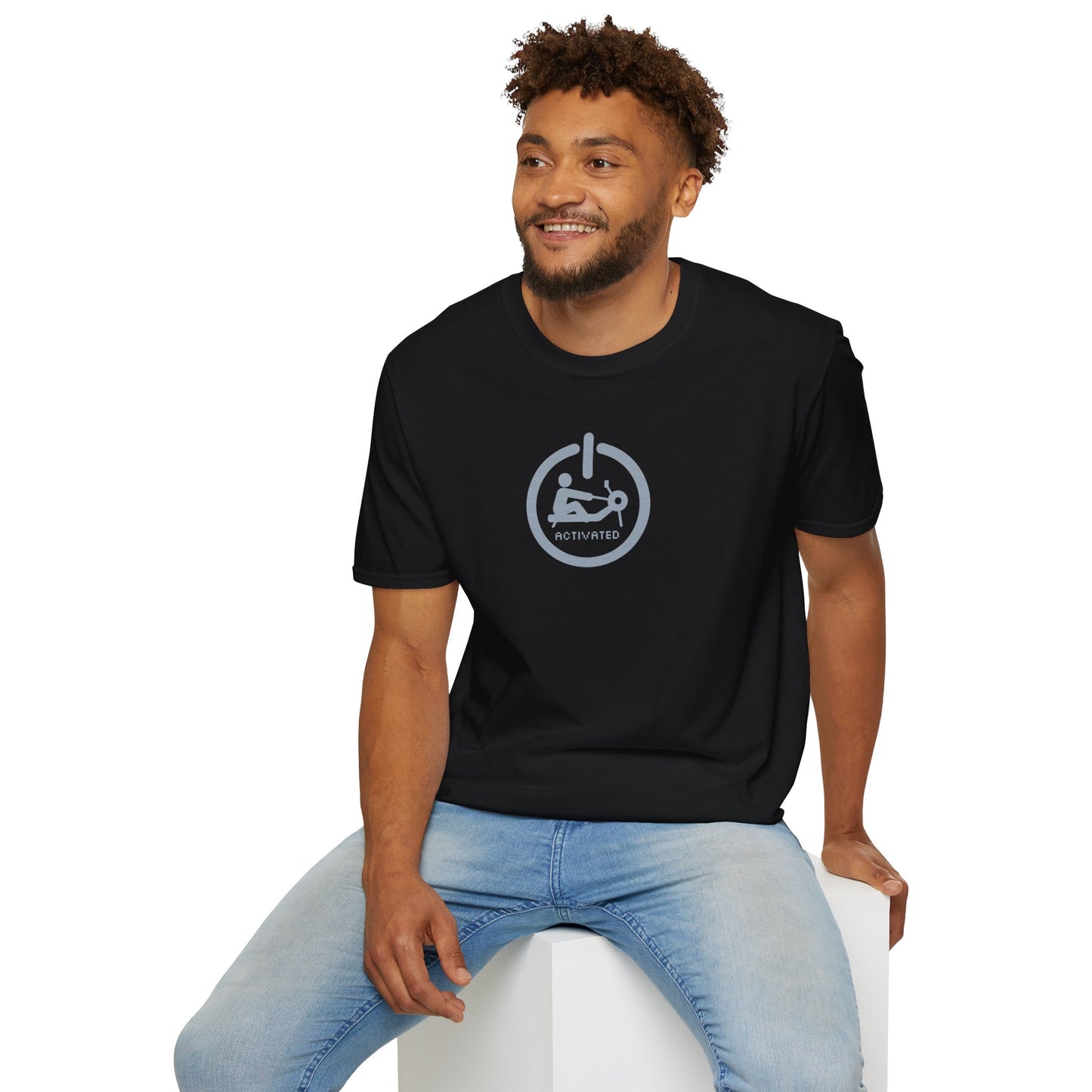 Erg Mode Activated — Power Icon Edition | Premium Rowing Tee
