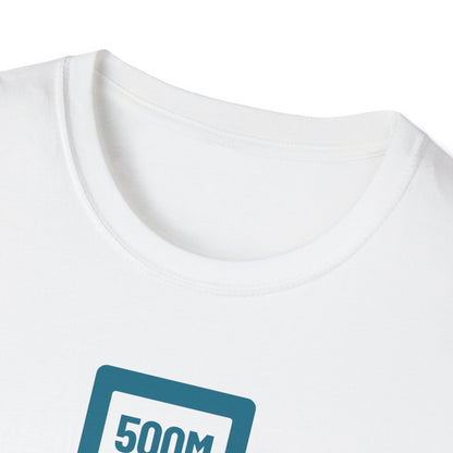 500M of Pain — Vertical Monitor Edition | Premium Rowing Tee