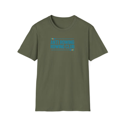 Anti Rowing Rowing Club — Stripe Oar Edition | Premium Rowing Tee