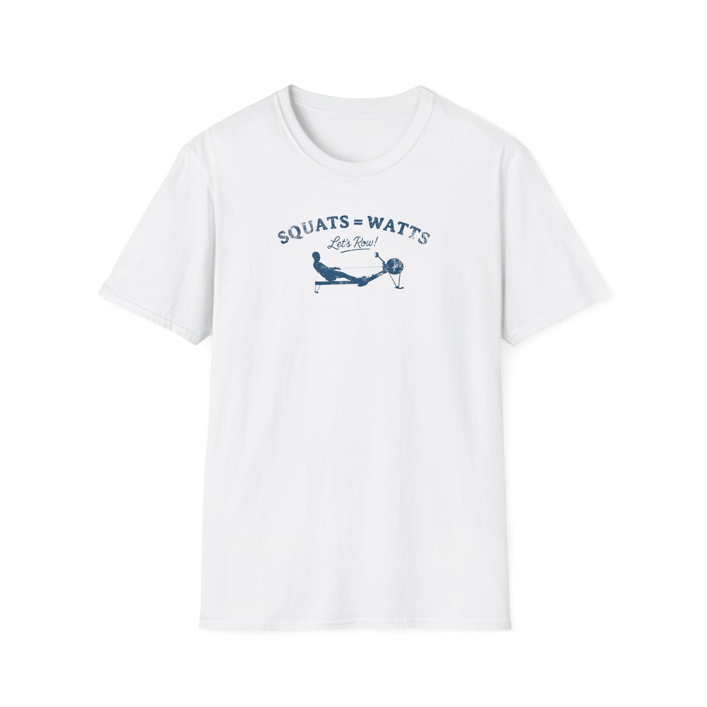 Squats = Watts | Premium Rowing Tee