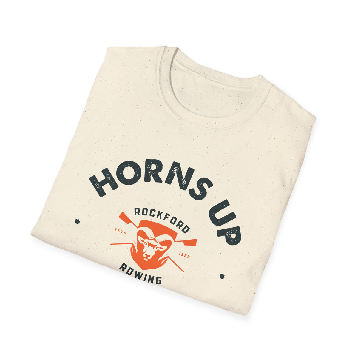 Horns Up Oars In | Premium Rowing Tee - RR