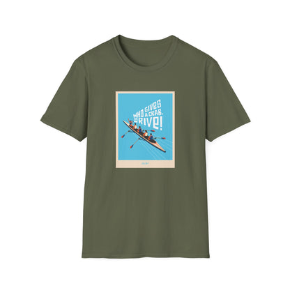 Who Gives a Crab. Drive! | Premium Rowing Tee
