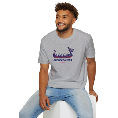 One Beat Ahead | Dragon Boat Shirt | Premium Paddling Tee