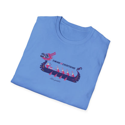 Timing Is Everything | Dragon Boat Edition | Premium Paddling Tee