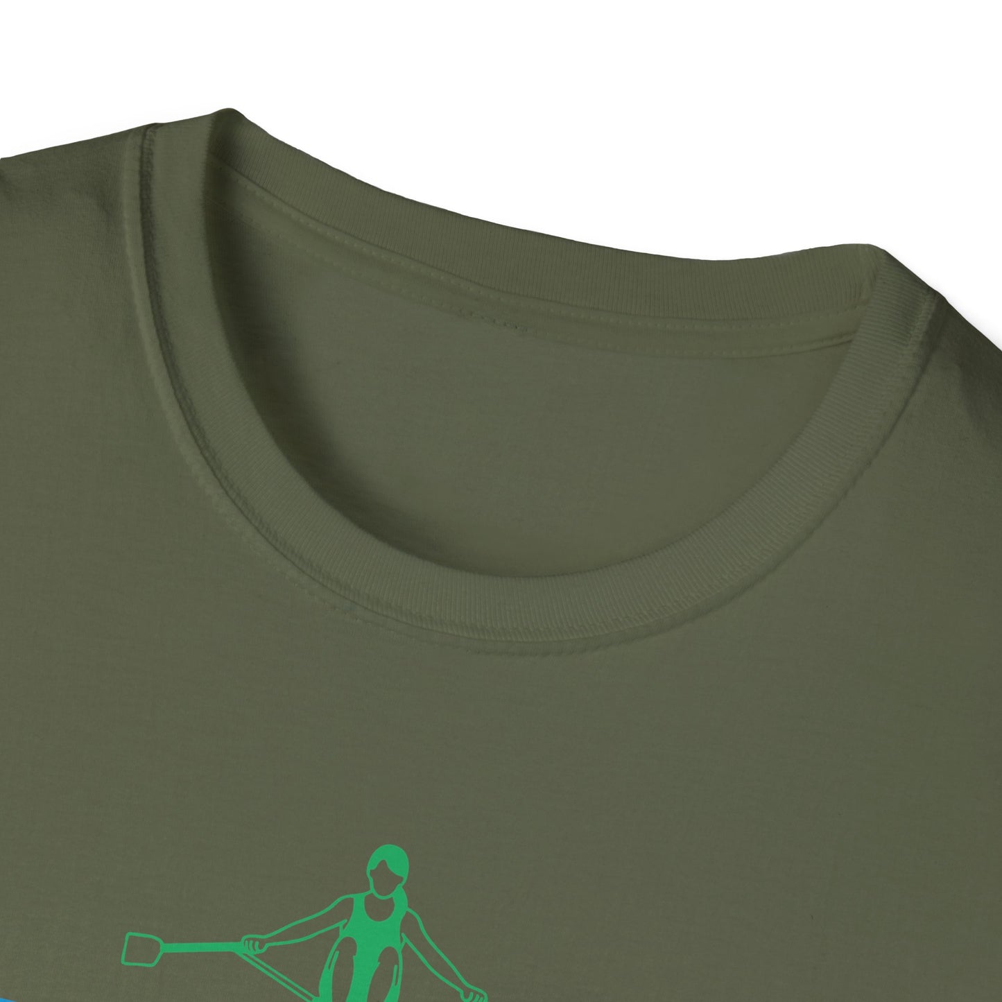 Rowers Do It Harder — Modern Line Edition | Premium Rowing Tee