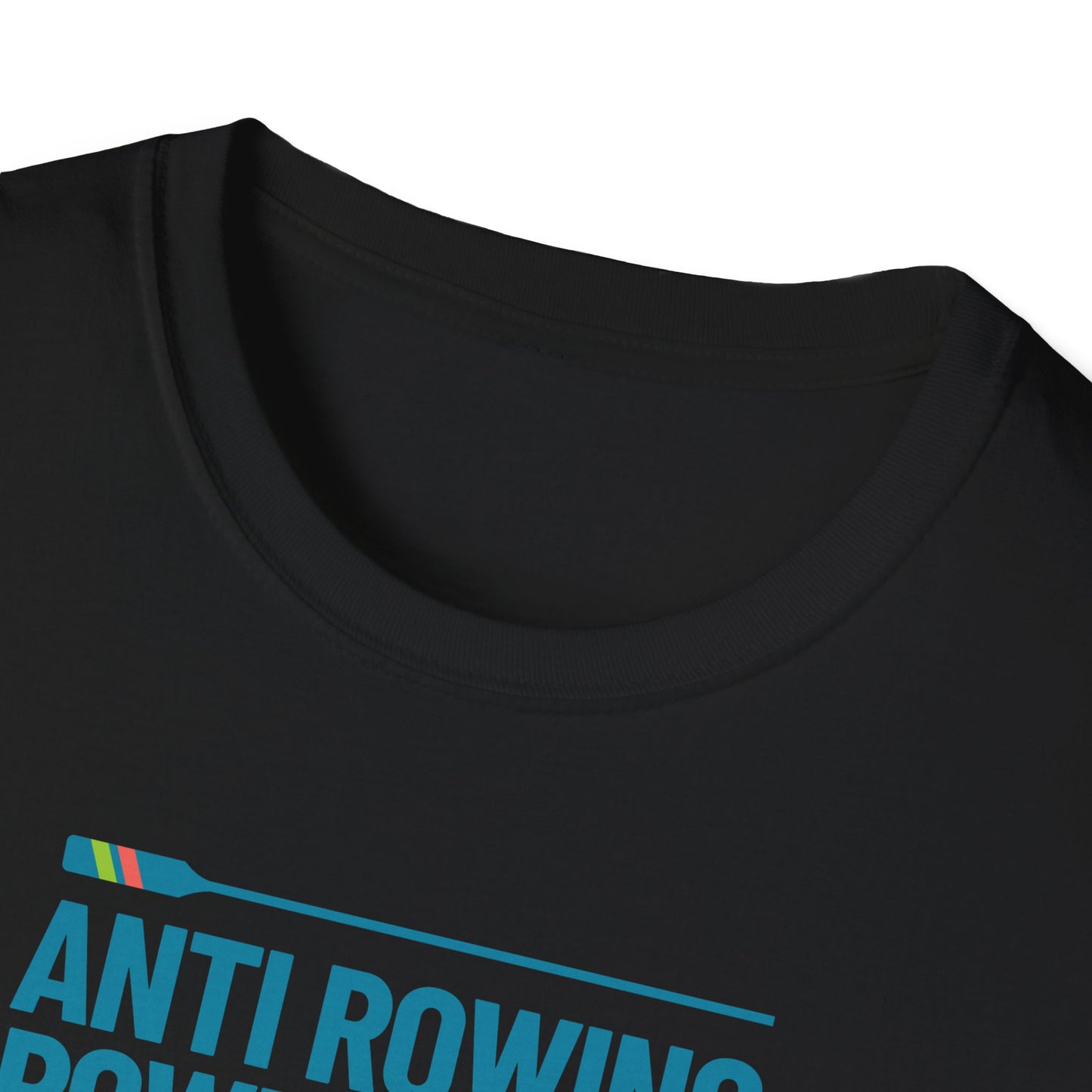 Anti Rowing Rowing Club — Stripe Oar Edition | Premium Rowing Tee