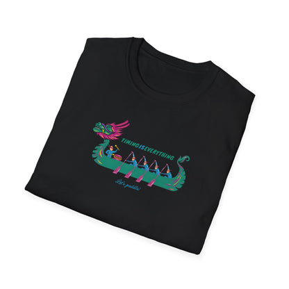 Timing Is Everything | Dragon Boat Edition | Premium Paddling Tee