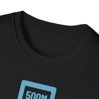 500M of Pain — Vertical Monitor Edition | Premium Rowing Tee
