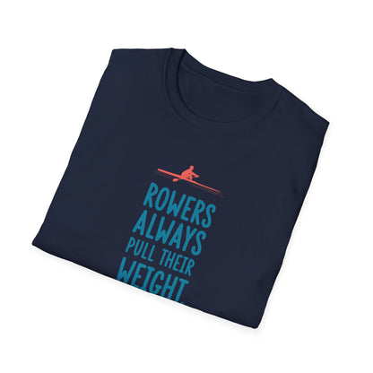 Rowers Always Pull Their Weight — Skiff Silhouette Edition