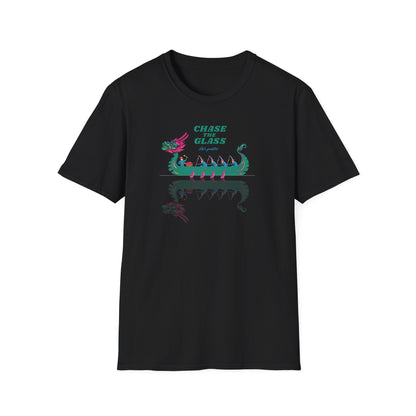 Chase the Glass Dragon Boat T-Shirt | Premium Paddling Tee - RR