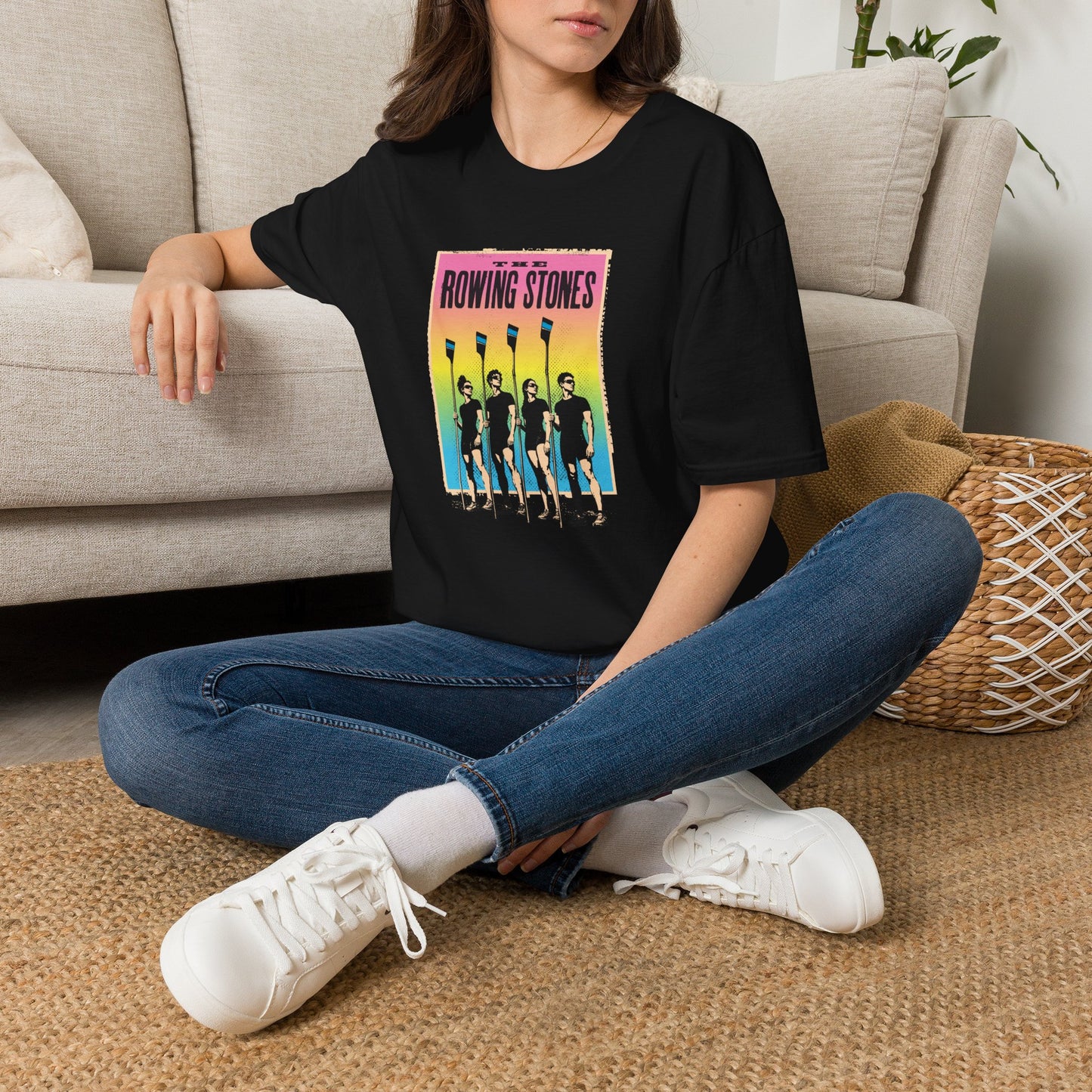 The Rowing Stones | Premium Rowing Tee