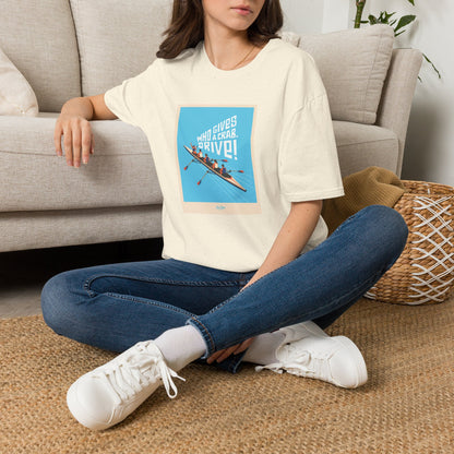Who Gives a Crab. Drive! | Premium Rowing Tee