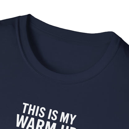 This Is My Warm Up | Premium Rowing Tee