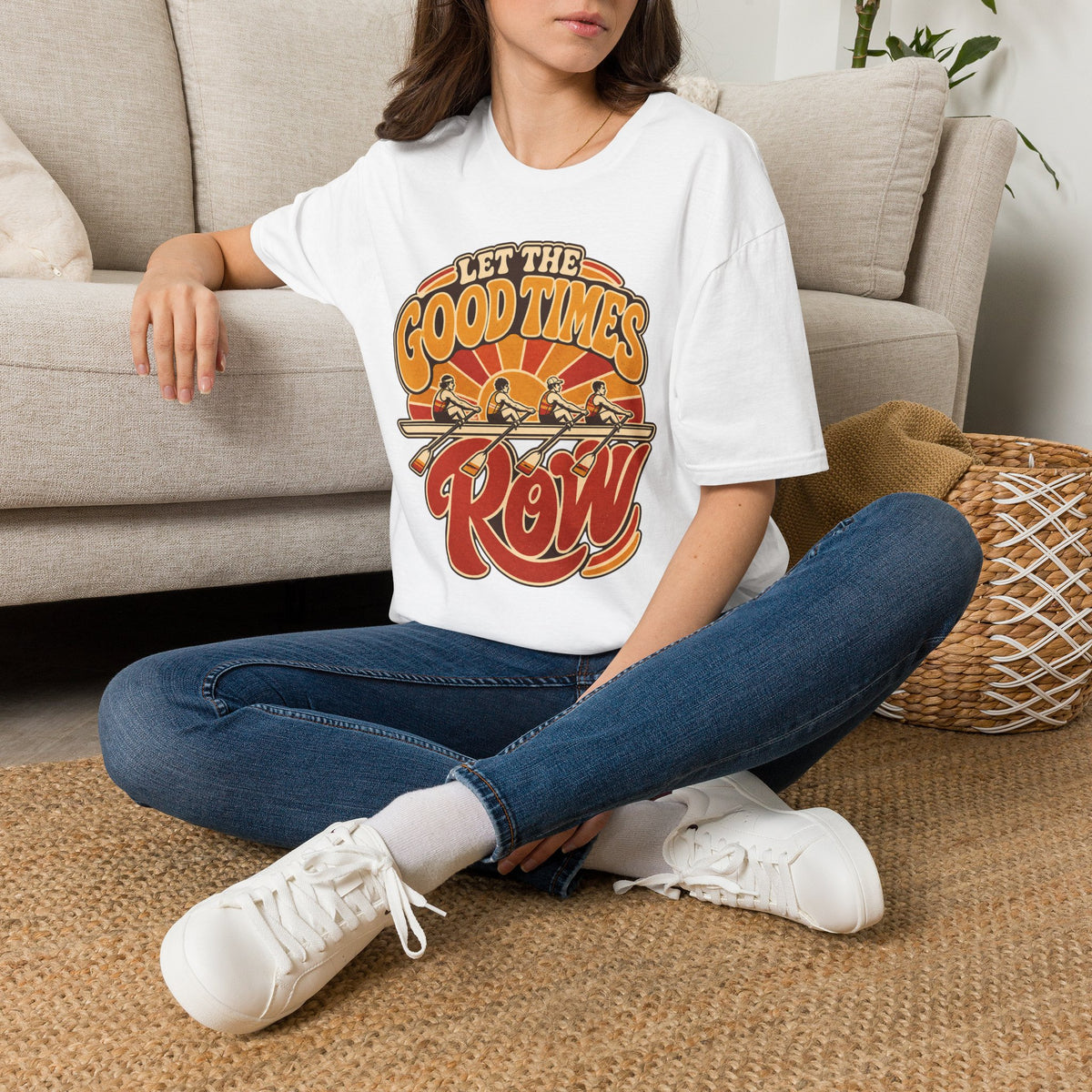 Let The Good Times Row | Premium Rowing Tee - RR
