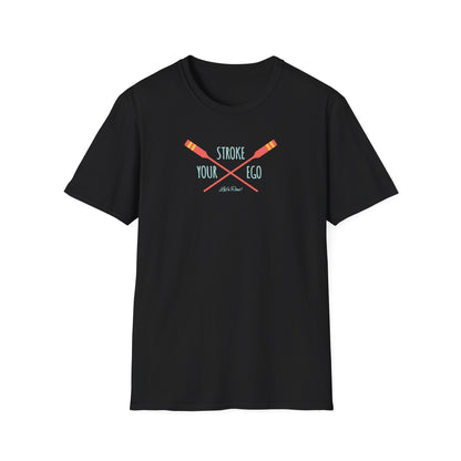 Stroke Your Ego — Bold Edition | Premium Rowing Tee