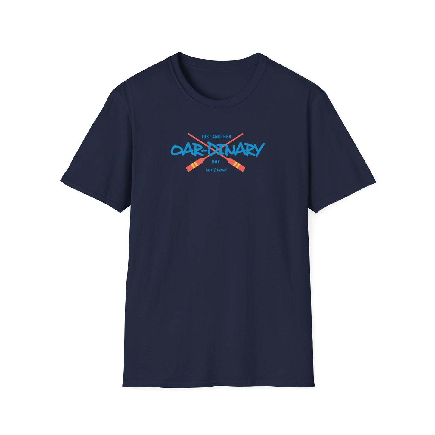 Oar-dinary Day — Script Edition | Premium Rowing Tee