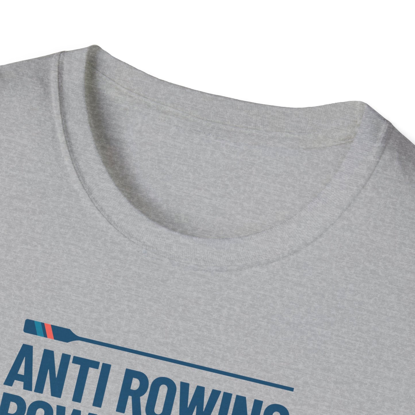 Anti Rowing Rowing Club — Stripe Oar Edition | Premium Rowing Tee