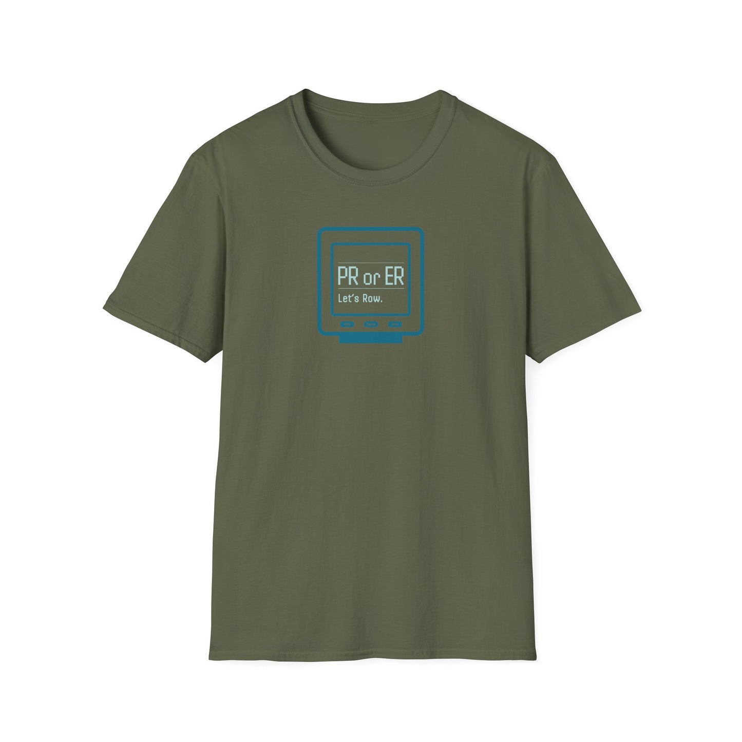PR or ER — Classic Monitor Edition | Premium Rowing Tee