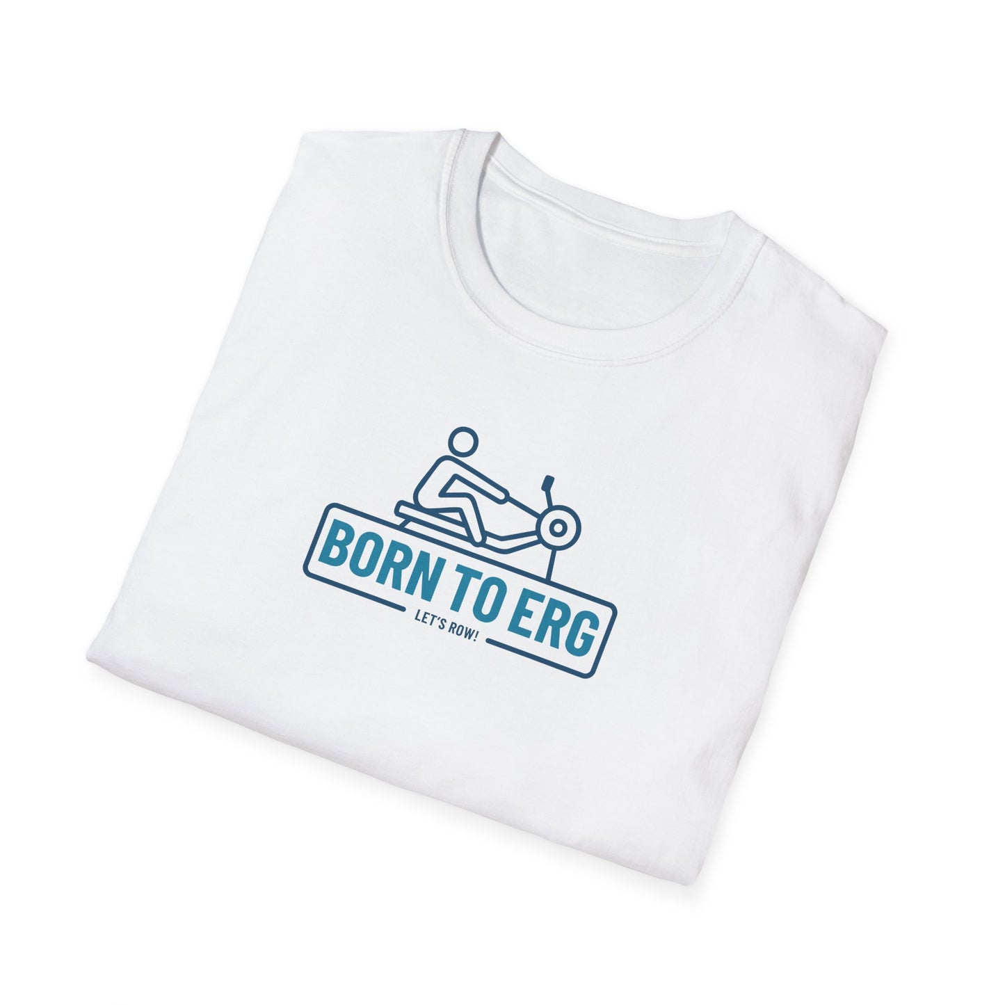 Born to Erg — Minimal Icon Edition | Premium Rowing Tee