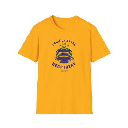 Drum Calls the Heartbeat Dragon Boat T-Shirt | Premium Paddling Tee