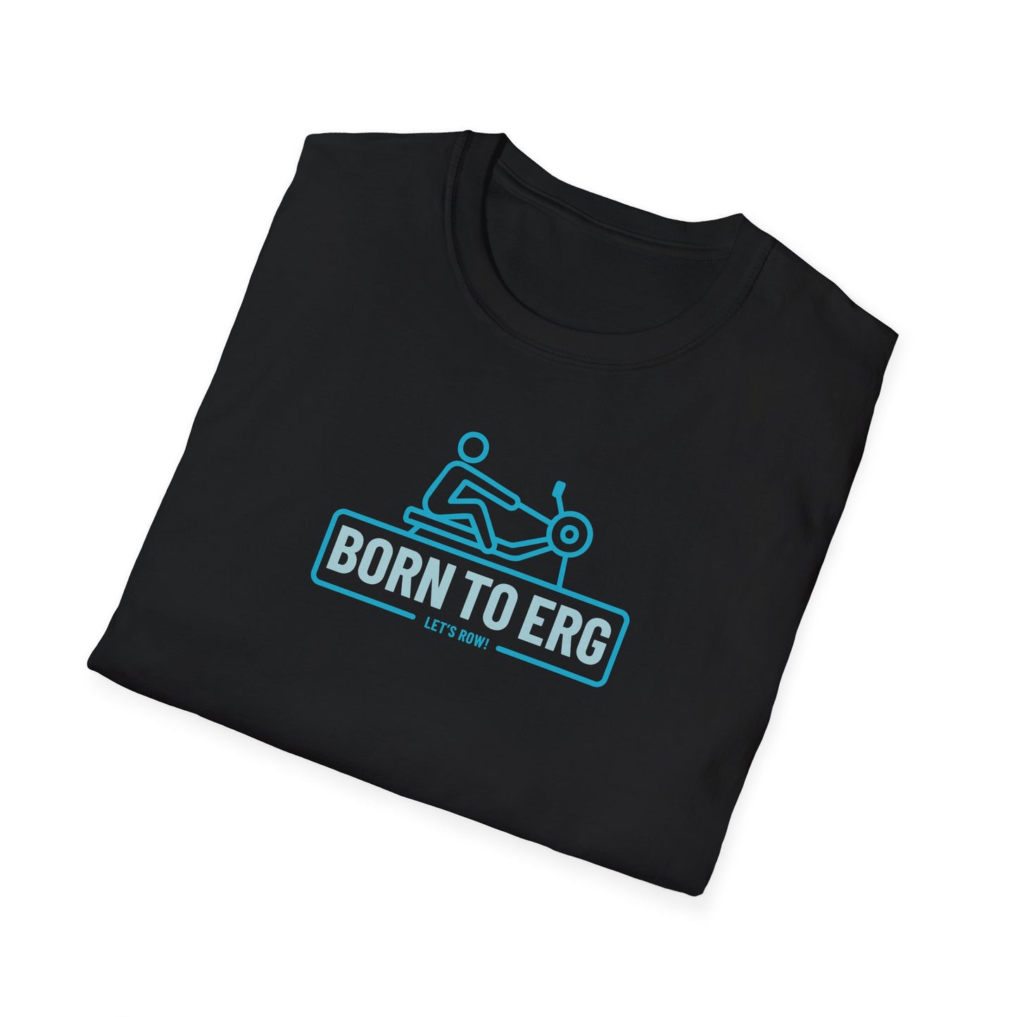 Born to Erg — Minimal Icon Edition | Premium Rowing Tee