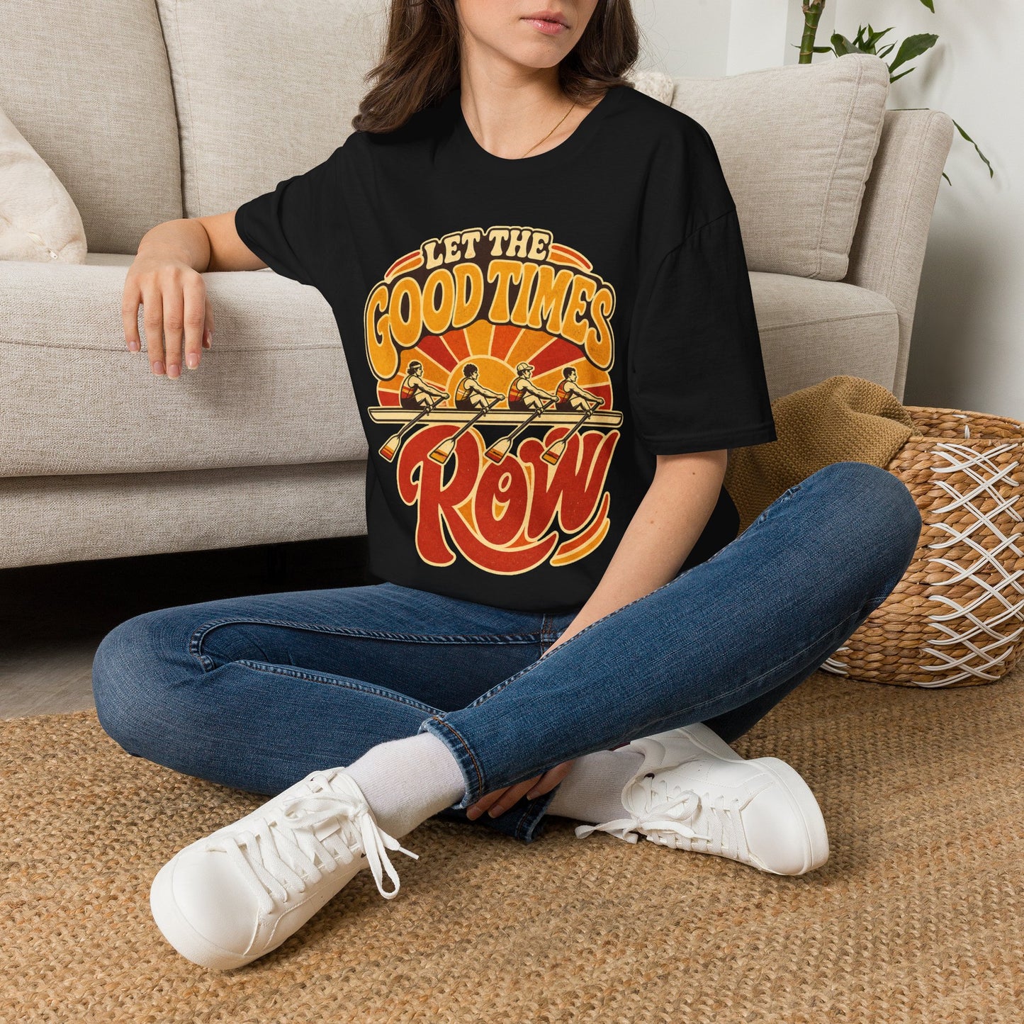 Let The Good Times Row | Premium Rowing Tee