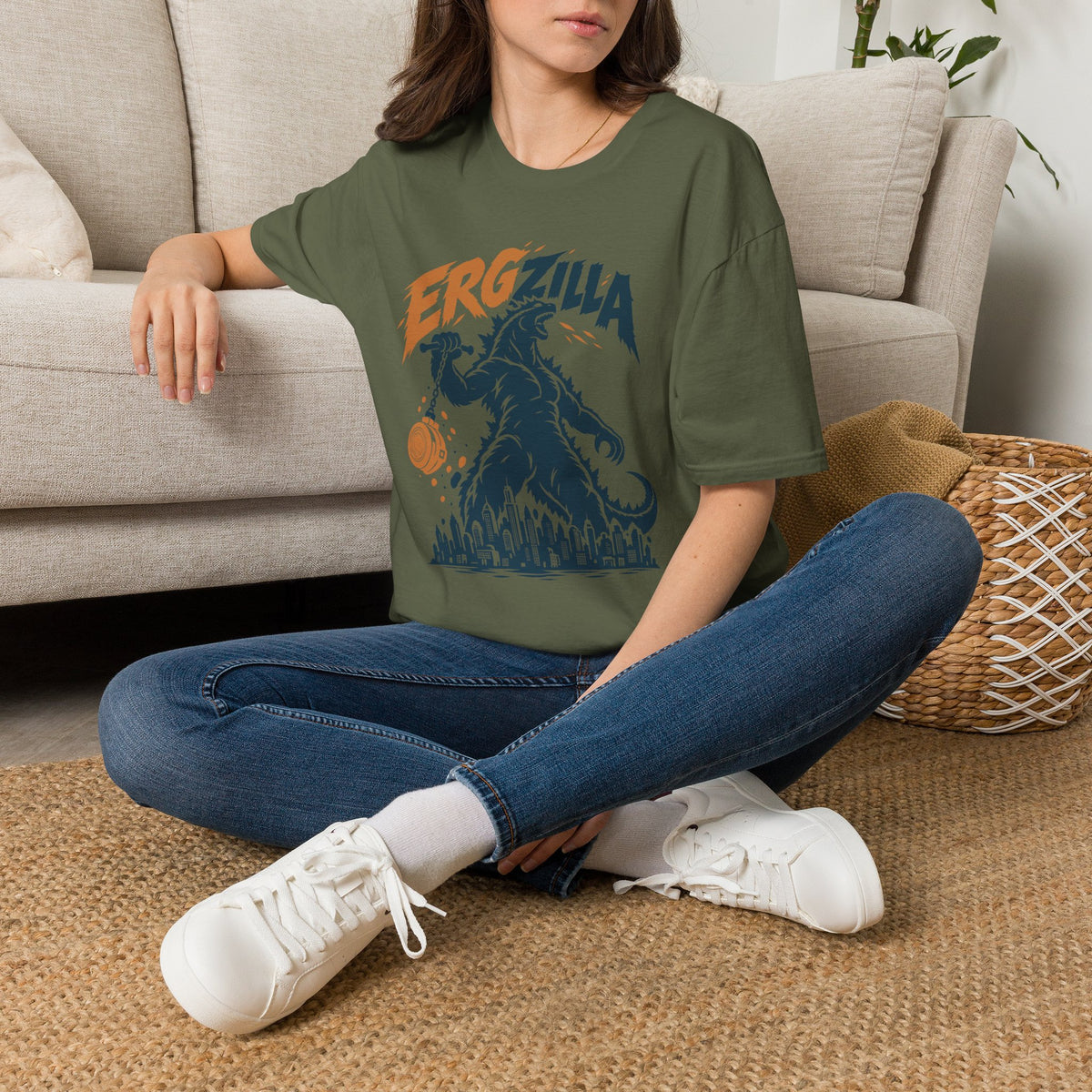 ERGzilla | Premium Rowing Tee