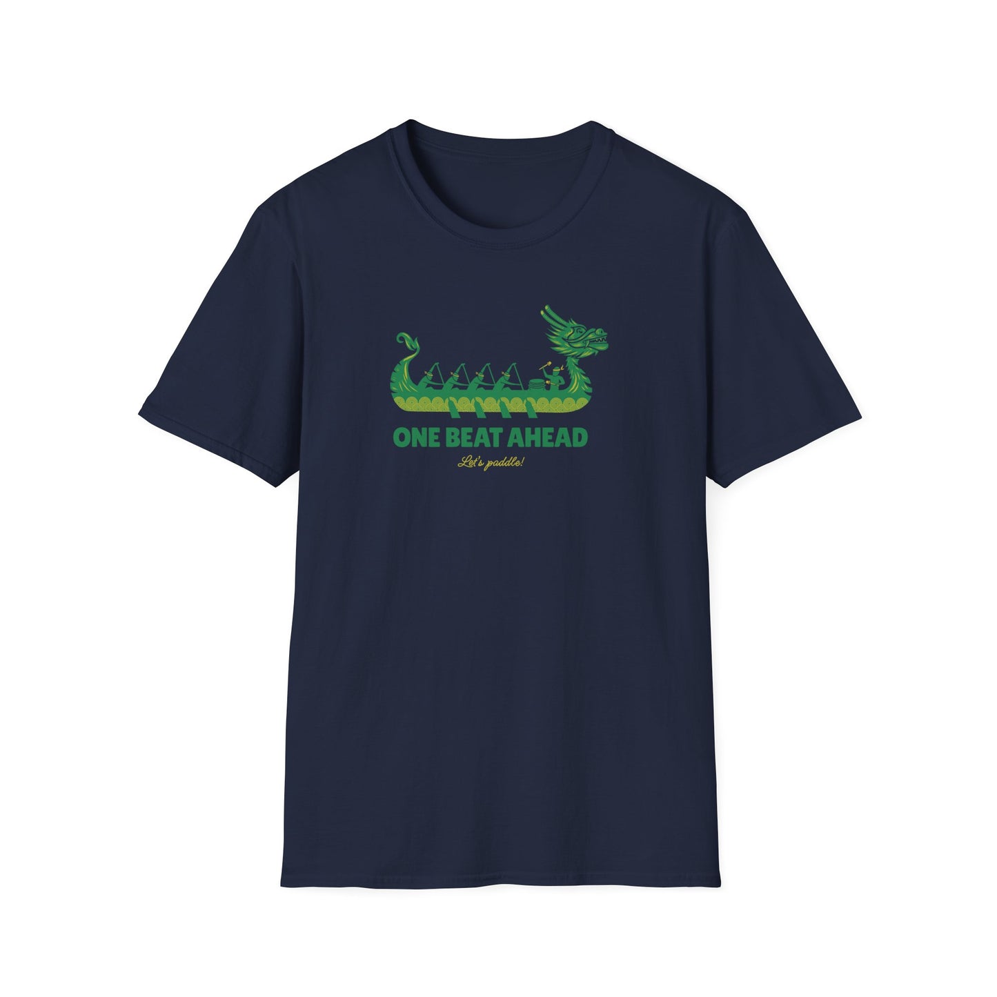 One Beat Ahead | Dragon Boat Shirt | Premium Paddling Tee