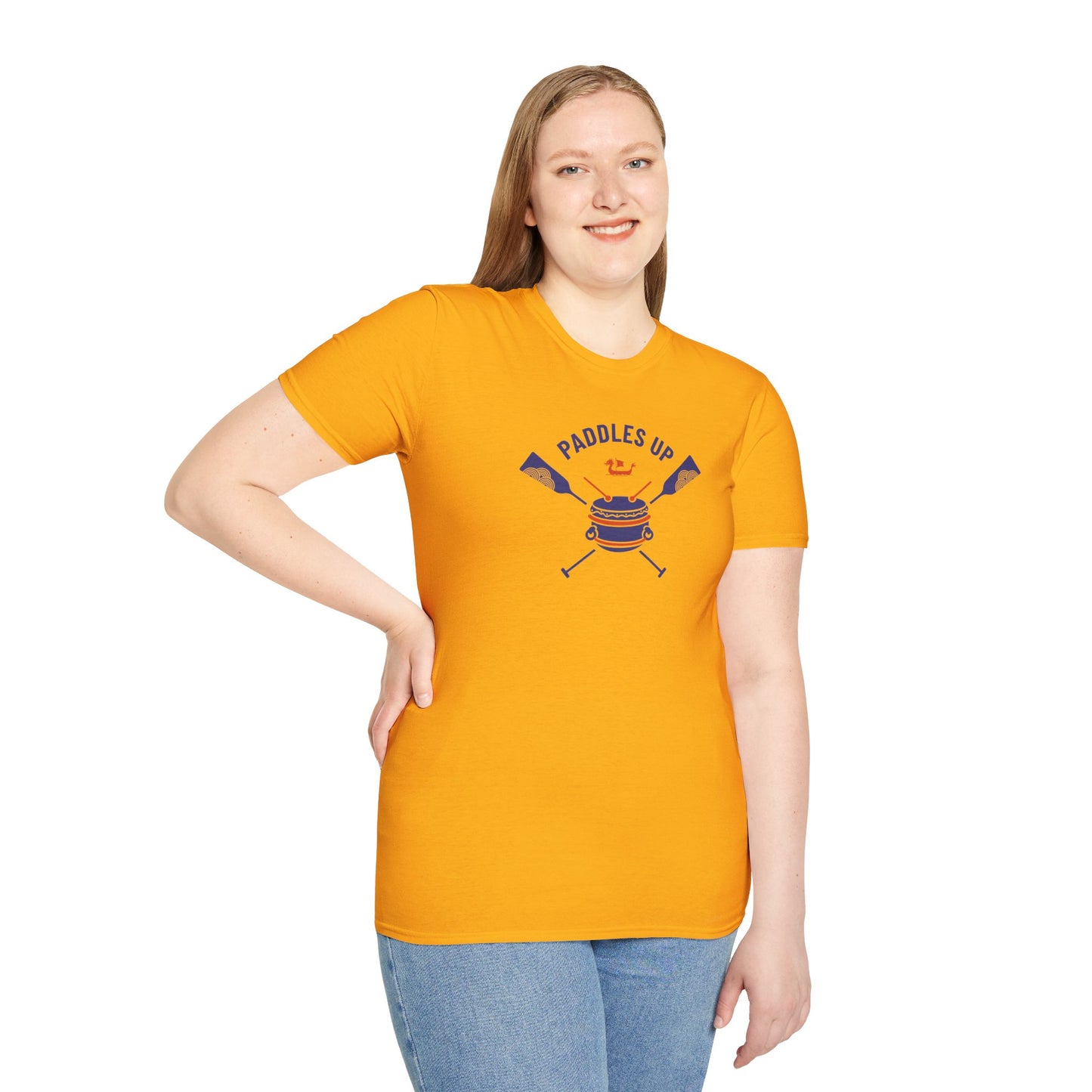 Paddles Up Dragon Boat T-Shirt | Premium Paddling Tee
