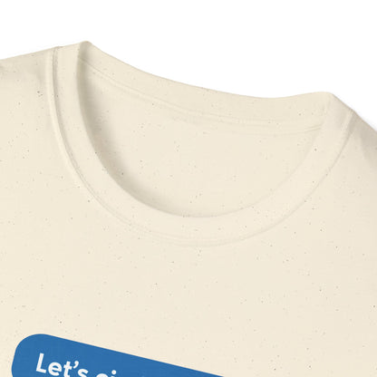 Circle Back | Text Message Edition | Premium Rowing Tee